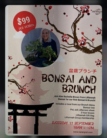 Bonsai and brunch